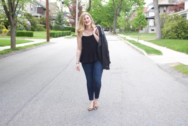 peplum cami